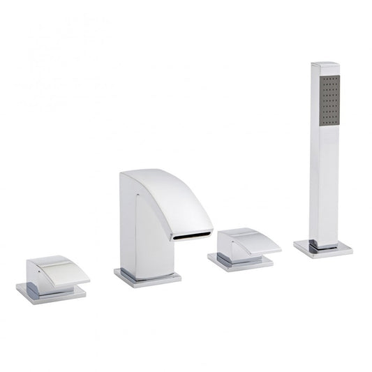Flare 4 Hole Bath Shower Mixer