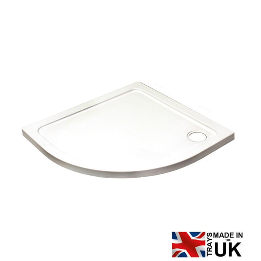 Kartell K-vit Low Profile Shower Quadrant Tray 900mm x 900mm