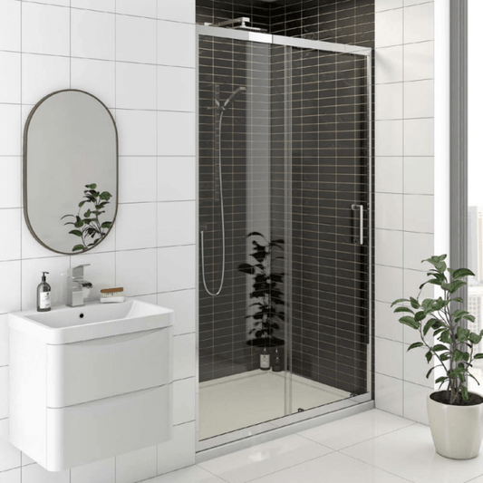 KV8 1200 Shower Enclosure – Frameless Glass Shower Cubicle