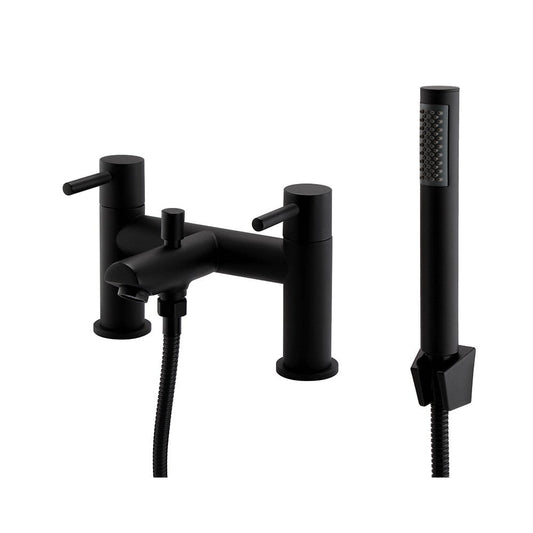 Nero Round Bath Shower Mixer Black