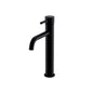 Nero Round Hi-Rise Mono Basin Mixer Tap Black