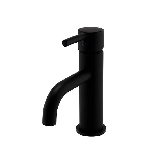 Nero Round Mono Basin Mixer Black