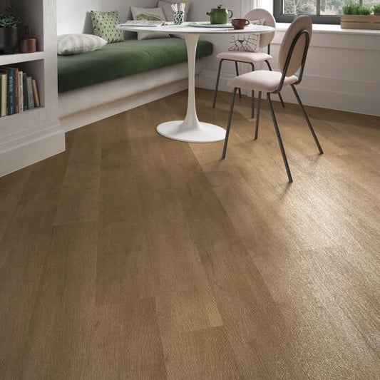 ClickLux Rigid Golden Beech Flooring – 177.8 x 1219.2mm (Pack of 10)