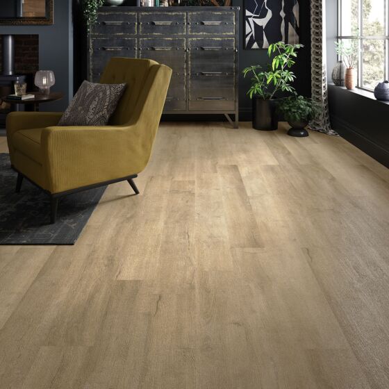 Clicklux Rigid Light Oak 177.8 x 1219.2mm - Pk 10