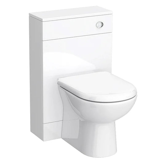 Kvit Pure 500mm WC Unit with Seat