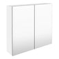 City 800mm Mirror Cabient - White