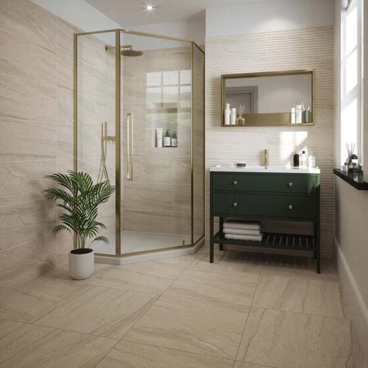 Laurent Beige Matt Porcelain W&F 600x600mm