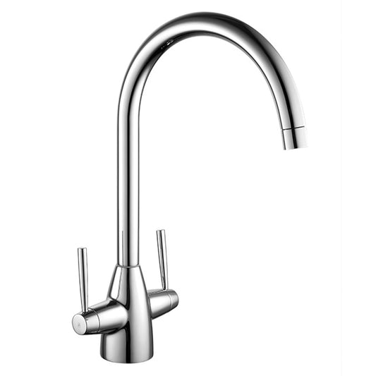 Bond Chrome Mono Kitchen Mixer Tap – High-Arc Spout
