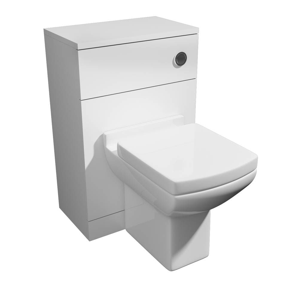 Kartell Pure 500mm WC Unit Set | Modern Back to Wall Unit