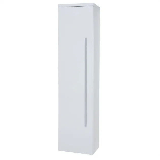 Kartell K‑Vit Purity 1400 × 355 mm Wall‑Mounted Tall Boy Unit – White Gloss (FUR090PU)
