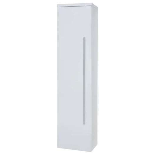 Kartell K‑Vit Purity 1400 × 355 mm Wall‑Mounted Tall Boy Unit – White Gloss (FUR090PU)