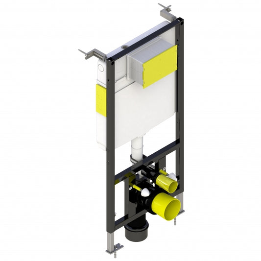 WC Frame & Cistern – Concealed Wall-Hung Toilet System with Dual Flush