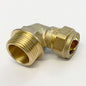 Compression 15mm x 3/8" Straight Connector – Male Iron
