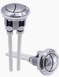 WC Chrome Push Button With Pins