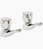 Skara Bath Pillar Taps