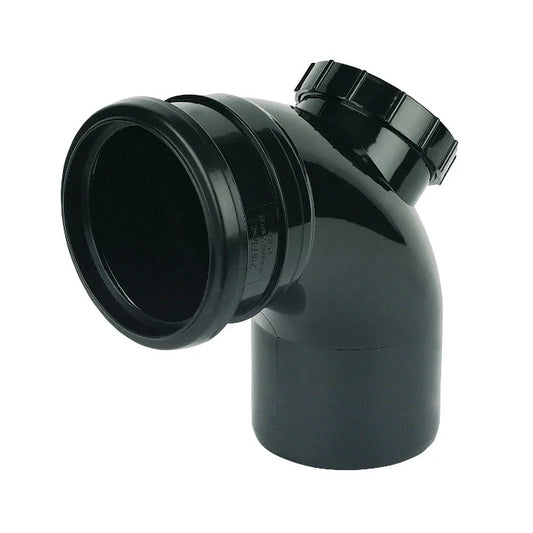 Soil Access Bend – 110mm uPVC Inspection & Cleaning Fitting