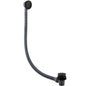 Black Bath Waste – Modern Matt Black Finish