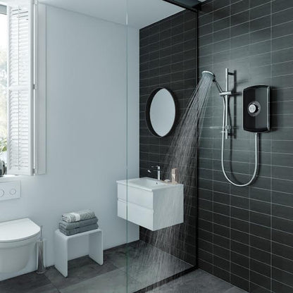 Triton Amore Electric Shower - 8.5kW Gloss Black